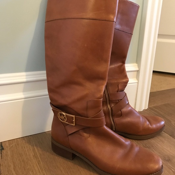 Leather Michael kors boots - Picture 1 of 4